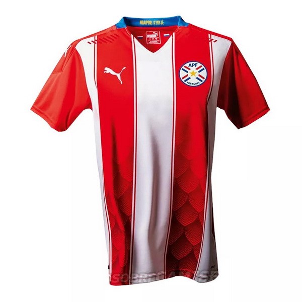 Camiseta Paraguay Primera Equipo 2020 Rojo